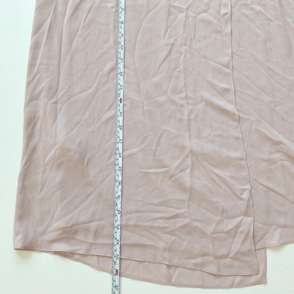 NWT BCBG MAXAZRIA Sleeveless Chiffon Dress Shift Dusty Rose - Picture 11 of 12
